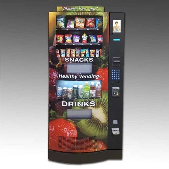 Seaga HY2100-9 Healthy Combo Vending Machine - Entrée Included - Majestic Fountains and More.